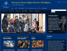 Tablet Screenshot of himrights.org